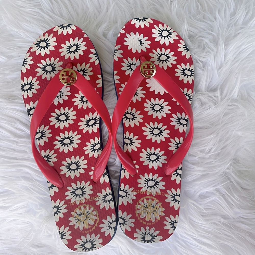 Tory Burch Casual Floral Sandals for Women